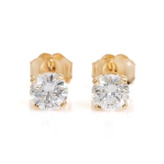 0.92ct Diamond Studs GIA D VS1, VS2