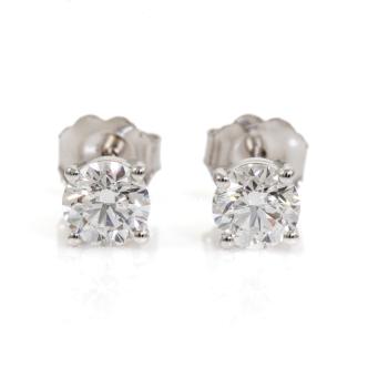 0.92ct Diamond Studs GIA D VS1