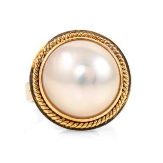 14mm Mabe Pearl Ring