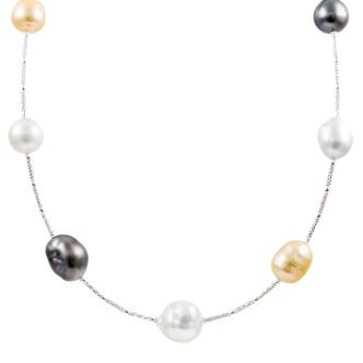 Mixed Pearl Necklace