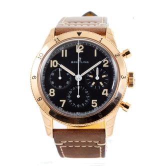 Breitling Avi 1953 Edition Gold Watch