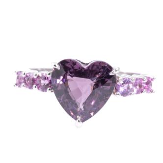Ceylon Spinel and Sapphire Ring