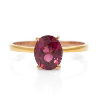 1.75ct Ceylon Rhodolite Garnet Ring