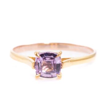 0.67ct unheated Ceylon Sapphire Ring