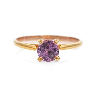 0.88ct Unheated Sapphire Ring