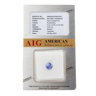 3.82ct Loose Tanzanite