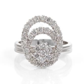 1.00ct Diamond Dress Ring