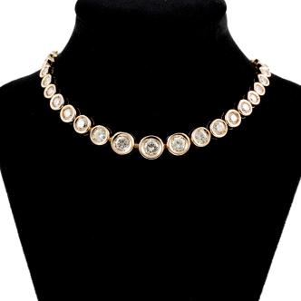 10.01ct Diamond Tennis Necklace