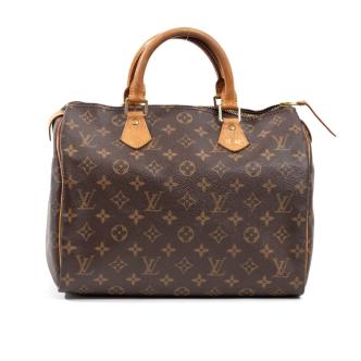 Louis Vuitton Monogram Canvas Speedy 30