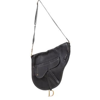 Christine Dior Baudrier Saddle bag.