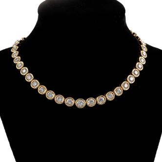 11.44ct Diamond Tennis Necklace