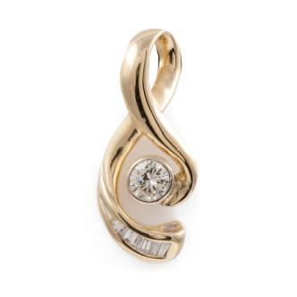 0.55ct Centre Diamond Pendant