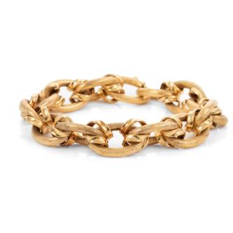 18ct Yellow Gold Bracelet 45.1gm