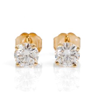 1.01ct Diamond Studs GIA D VS1 E VS1