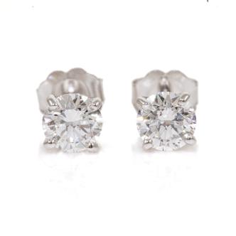 1.00ct Diamond Studs GIA E SI2
