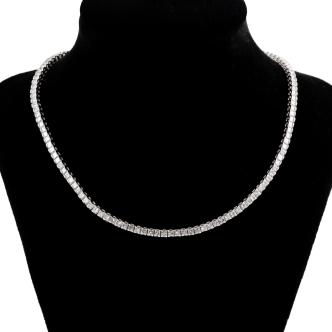 8.00ct Diamond Tennis Necklace