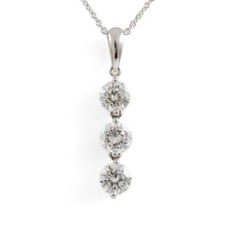 1.53ct Diamond Dress Pendant