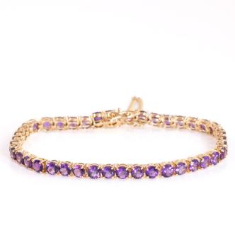 7.50ct Amethyst Bracelet