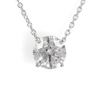 1.00ct Diamond Pendant GIA D SI1