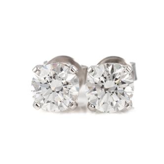 1.41ct Diamond Studs GIA D VS1-D VS2