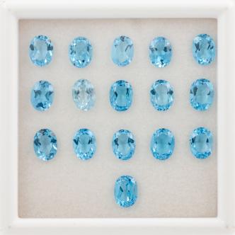 25.65ct Parcel of Blue Topaz