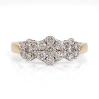 0.80ct Diamond Dress Ring