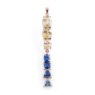 1.19ct Ceylon Blue Sapphire Pendant