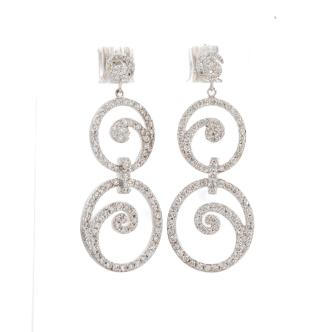 1.09ct Diamond Earrings