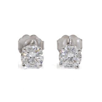 1.00ct Diamond Studs GIA D VS1, VS2