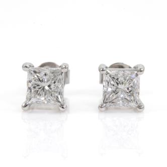 2.00ct Diamond Studs GIA E SI1