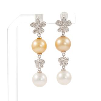 Pearl and Diamond Ring