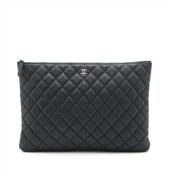 Chanel Large O Case Clutch