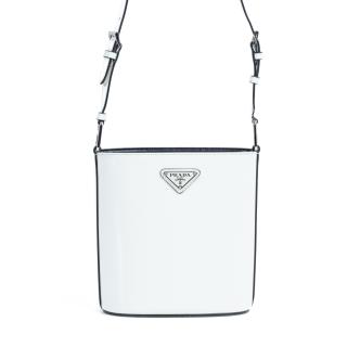 Prada White Bucket Bag