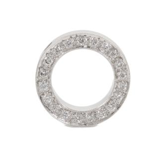 0.38ct Diamond O Pendant