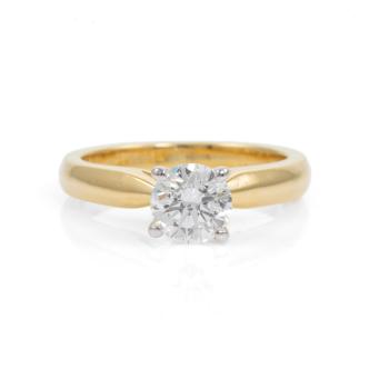 Gregory Diamond Solitaire Ring GIA E SI2