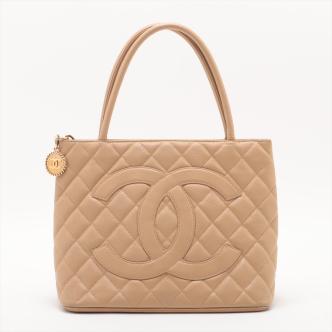 Chanel Vintage Medallion Tote Bag