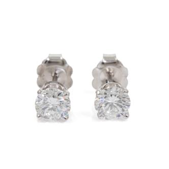 1.00ct Diamond Studs GIA D VS1/VS2