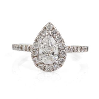 0.73ct Centre Diamond Ring GIA D VS1
