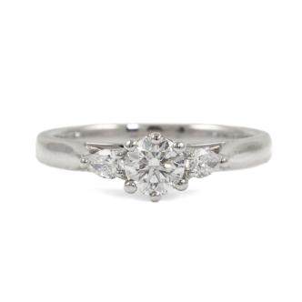 0.50ct Diamond Trilogy Ring GIA