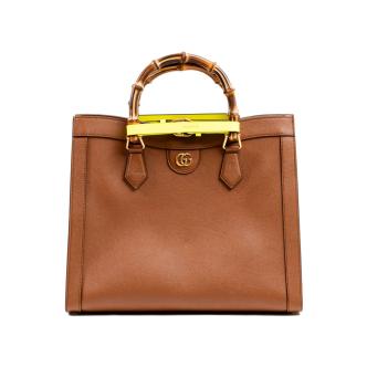 Gucci Medium Bamboo Diana Tote Bag