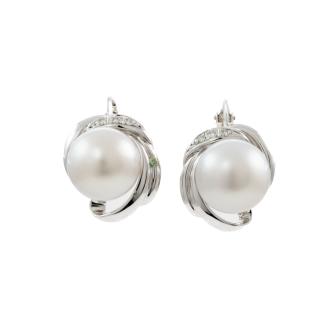 11.6 - 11.5mm South Sea Peal Earrings