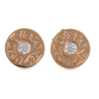 Tiffany & Co 1837 Diamond Earrings