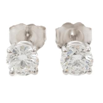1.01ct Diamond Studs GIA D VS1 & E VS2