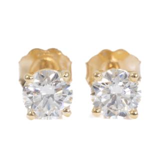 1.00ct Diamond Studs GIA E VS1-VS2