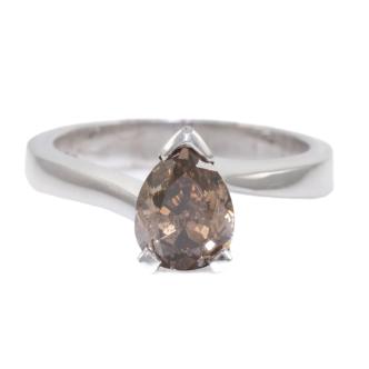 1.45ct Champagne Diamond Solitaire ring