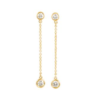 Tiffany & Co Diamond Drop Earrings