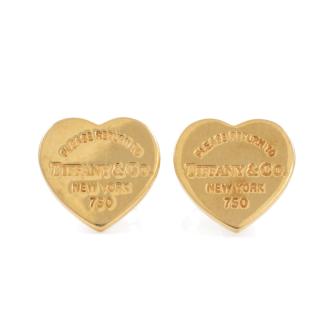 Tiffany & Co Heart Tag Earrings