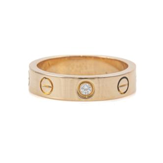 Cartier Love Wedding Band with Diamond