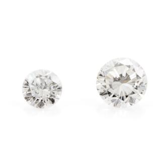 Loose Parcel of Two Round Diamonds