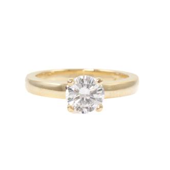 1.00ct Diamond Solitaire Ring GIA H P1